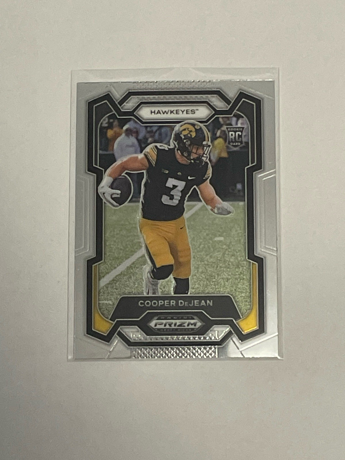 2024 Panini Prizm Draft Picks - Cooper DeJean #113 Silver Prizm (RC) Iowa Eagles