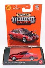 Matchbox Moving Parts 1991 Acura Legend Coupe Red New