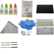 Gold Testing Kit 10k 14k 18k 22k Stone Ring Coin Bar Bullion Jewelry Acid Tester