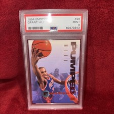 1994 Emotion Grant Hill PSA Mint 9