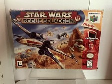 Star Wars Rogue Squadron Nintendo N64 Game w/o Manual Vintage VTG Gaming 1990s