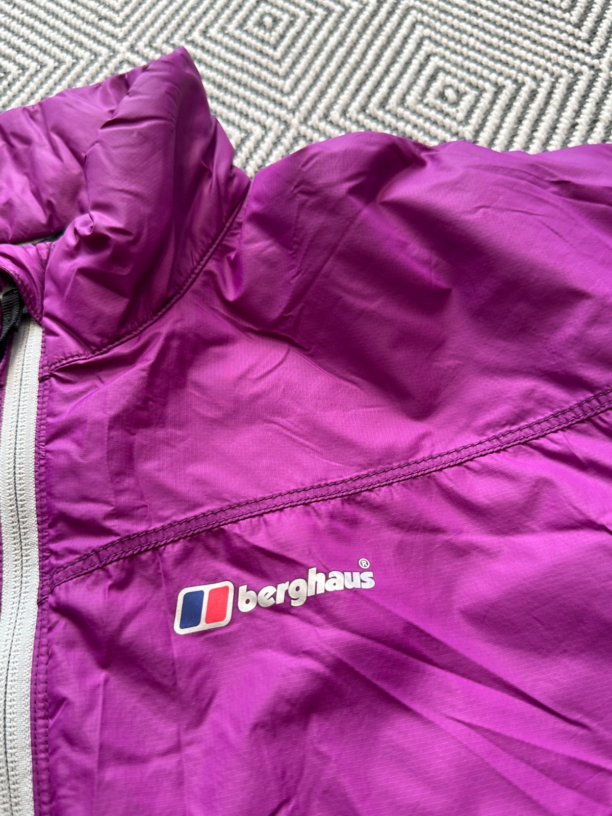 Berghaus Jacket Women's Pertex Microlight Extrem Purple Puffer Size 18 XXL image 3