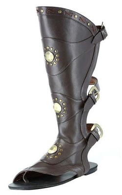 DESTROYER ROMAN GREEK GOD WARRIOR ADULT MENS SHOES SANDALS