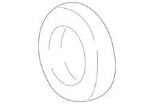 Genuine Volkswagen Tray Washer N-043-854-1