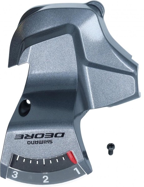 Shimano Ganganzeige Links Silber SL-T6000 - Abdeckung, Ca. 18 G, Silber-image