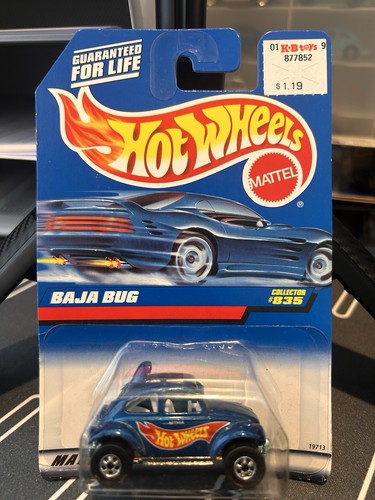 Hot Wheels Baja Bug Die-Cast Car - Blue, 1:64 Scale, Collector #835