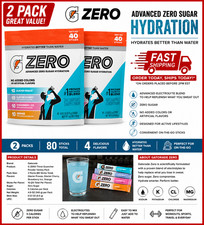 2PACK Gatorade G Zero Powder Variety Pack (40...