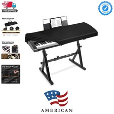Stretchy 88 Keys Piano Keyboard Dust Cover with Music Stand Opening for Digit...