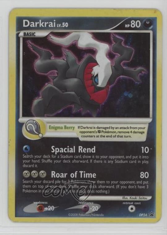 Darkrai Pokémon Diamond & Pearl Black Star Promo #DP24 2007 2f4