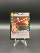 Star Wars Unlimited - LOF - Darth Tyranus - Servant of Sidious - Foil - 733 - NM