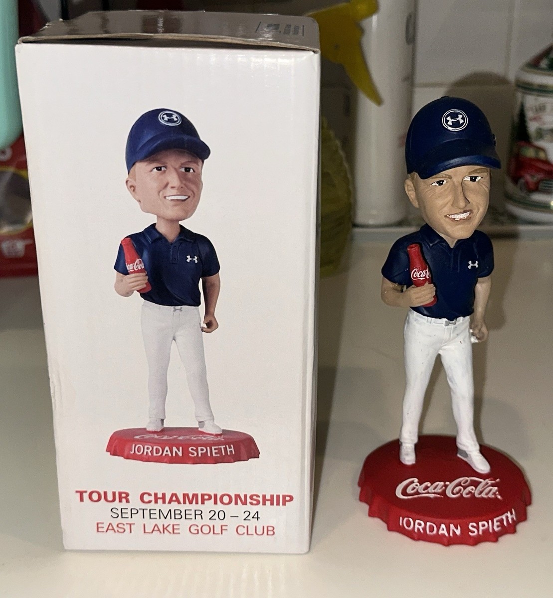 ツアーチャンピオンシップ限定フィギュア Jordan Spieth New) Jordan Spieth Tour Championship Limited Edition ELGC PGA