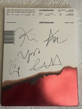 LE SSERAFIM - ALL MEMBER Autograph(Signed) PROMO ALBUM KPOP