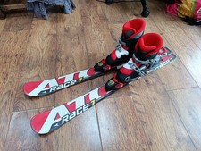 Atomic Race 7 Kids Skis With Salomon T2 Child Ski Boots 240mm 18-19.5