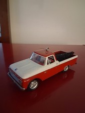 Ford F-100 Pickup Truck Hanging Christmas Ornament Red White 2012 Hallmark