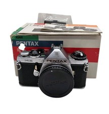 Pentax ME SLR 35mm Film Camera Body With Box  Manuel  UNTESTED