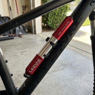   Lezyne Alloy Drive HV Pump Red M 214mm Presta Schrader 1-MP-ALLDR-V2M11 NEW