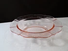 Macbeth Evans Pink Depression Glass American Sweetheart Oval Serving Bowl