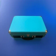 Victrola BT Suitcase Record Player With 3 Speed Turntable  - Turquoise