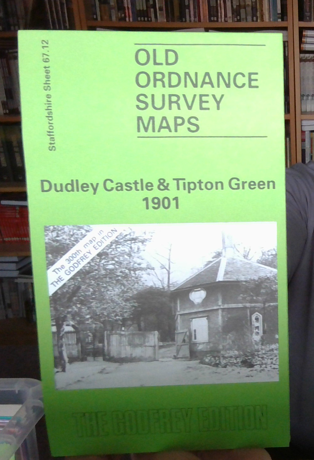 Dudley Castle and Tipton Green 1901: Staffordshire Shee - Map NEW Robin Pearson