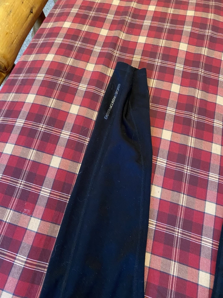 Pantalones EMS Eastern Mountain Sports para mujer medianos Tech Wick capa base negros Foto 4 de 4