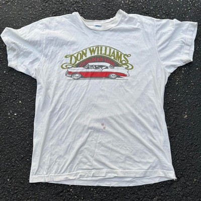 Don Williams Concert Tee - white Shirt Unisex All size TU953