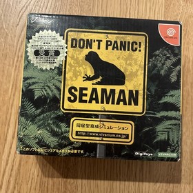 SEAMAN Microphone Device Set SEGA Dreamcast Japan Import DC NTSC-J Tested