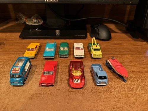 Vintage Lensey Matchbox Diecast Cars
