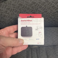 SWITCHBOT Black Bluetooth Smart Switch Button Pusher 