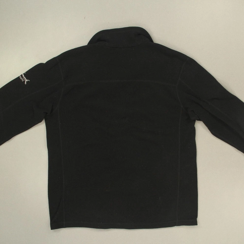 Pullover negro Patagonia para mujer 1/4 cremallera polar talla mediana MARCADO Foto 2 de 4