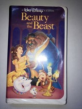 Beauty and the Beast VHS Walt Disney's Black Diamond Classic 1325