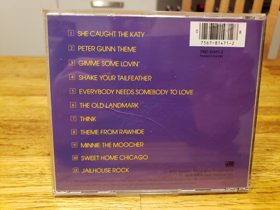 THE BLUES BROTHERS  ORIGINAL MOTION PICTURE  SOUNDTRACK  CD, 1980 - Bild 2 von 4