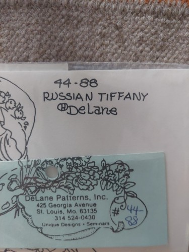 DELANE LANGE RUSSIAN WINTER COAT HUGS DOLL GIRL PAINTING PATTERN 1988 44 - Picture 7 of 7