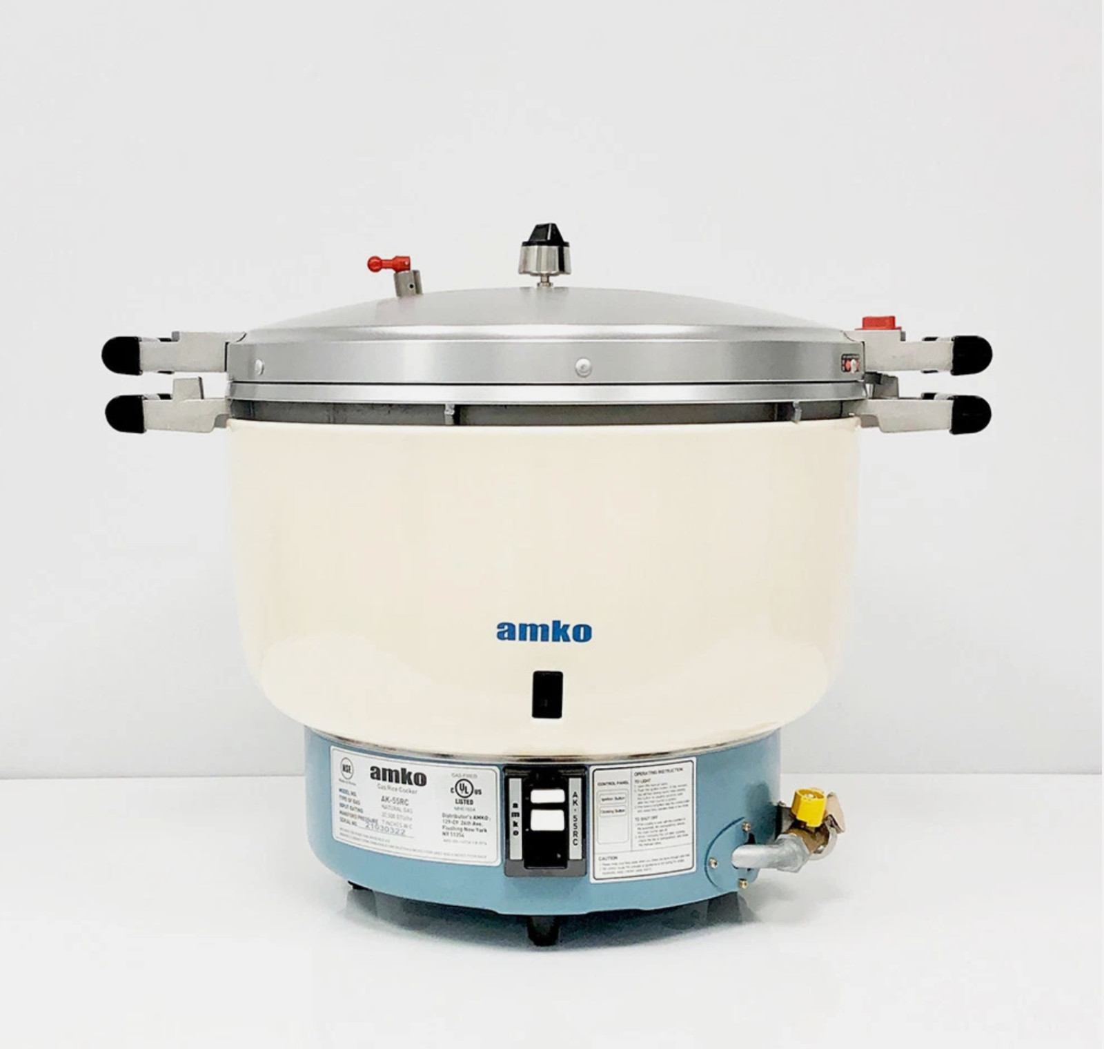 AMKO Pressure Gas Rice Cooker (AK-55RC) - Natural Gas Only