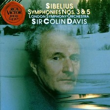 JEAN SIBELIUS COLIN DAVIS LONDON SYMPHONY ORCHESTRA - Sibelius: Symphonies 3 & 5