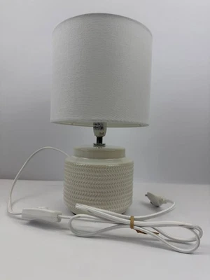 Paulmann Tischlampe Bright Soul Weiß Keramik Textil E14 Neu geprüft - Bild 1 von 4