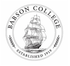 7" babson college bumper sticker decal usa made