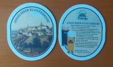 1 Bierdeckel Andechser Klosterbiere