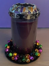 Yankee Candle Trick or Treat Illuma Lid Candle Holder Topper Set Candy Corn Bell