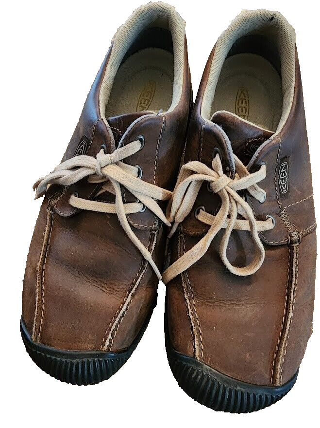 Keen Reisen scarpe basse da uomo stringate escursionismo outdoor misura 9 5 marrone 1011490