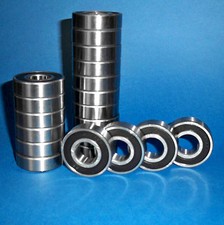 20 Kugellager 6204 2RS / 20 x 47 x 14 mm