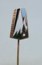 Climbing Mountaineering Club PD SLJEME ZAGREB vintage pin KASUN 1960s rare model