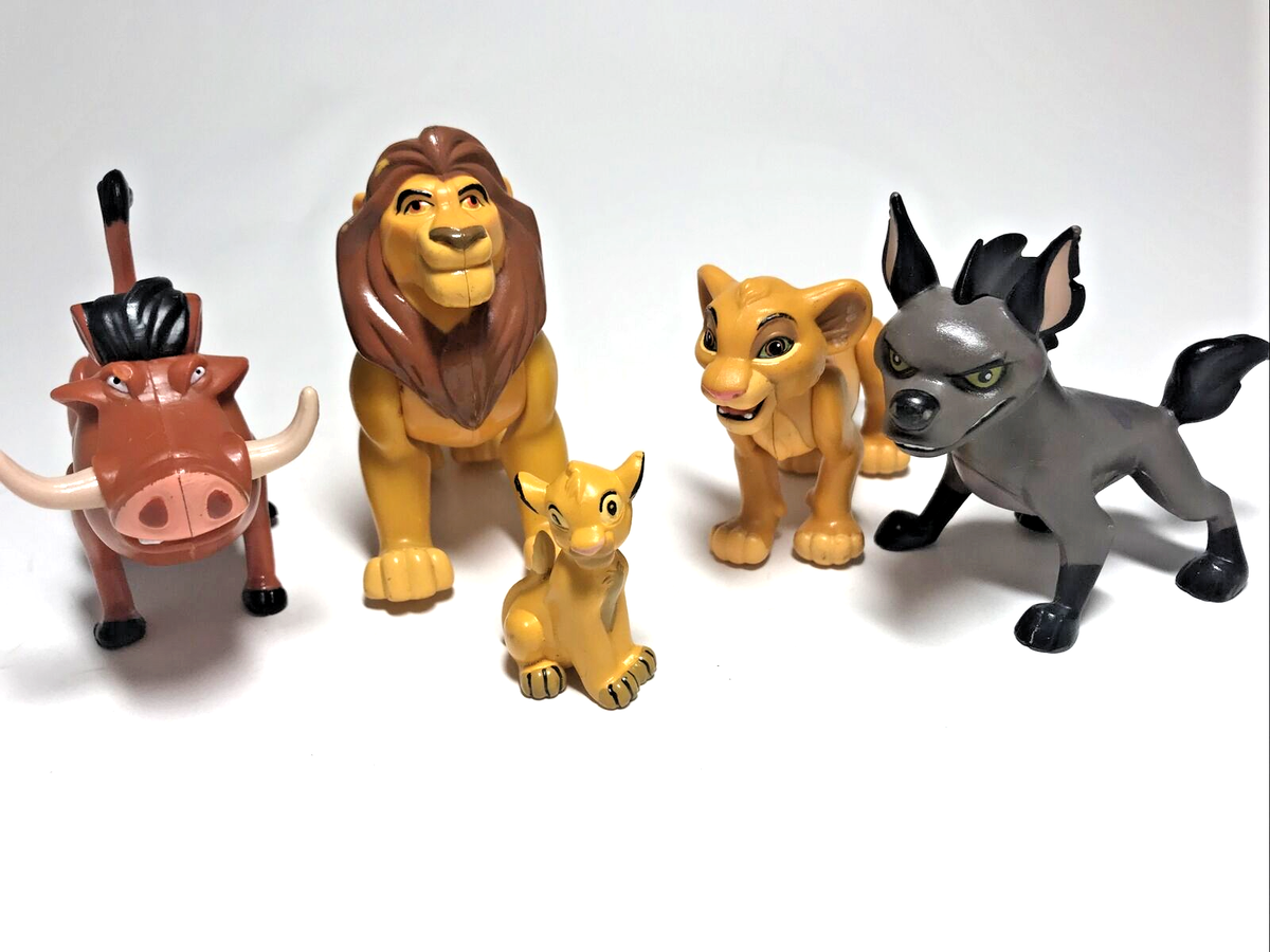 ライオンキング プンバァ フィギュア 1994 ヴィンテージ いのしし レア Vintage Disney The Lion King Figures 90's Mixed Lot Of 5