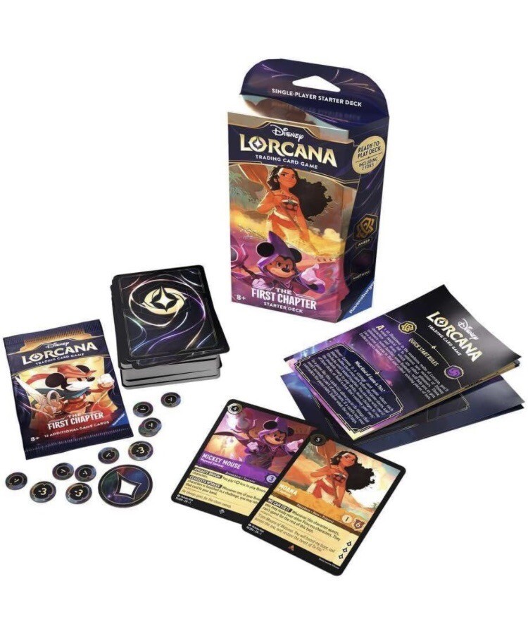 Disney Lorcana TCG The First Chapter Starter Deck Amber
