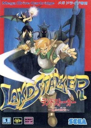 Landstalker The Tresure of King Nole Mega Drive Japan Version
