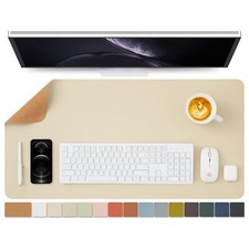 Cork Desk Mat - Dual-Sided Desk Pad for Office and Home - Desk Organization a...