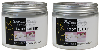 Bettina Barty Botanical RICE MILK & CHERRY BLOSSOM Butter 2 x 400 ml NEU OVP !