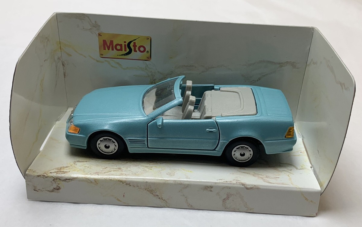 マイスト　メルセデスベンツ　500SL 1989 Mercedes Benz 500SL Convertible 1/40 Scale Diecast