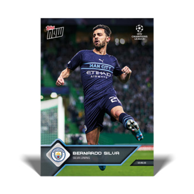Topps Now BERNARDO SILVA ベルナルド シウバ 世界10枚