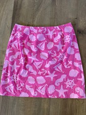 Lilly Pulitzer Smooth Sailing Skirt Skirt Pink 10