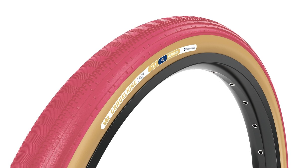 Panaracer GRAVELKING SS 700x40C Cranberry/Brown color 2025